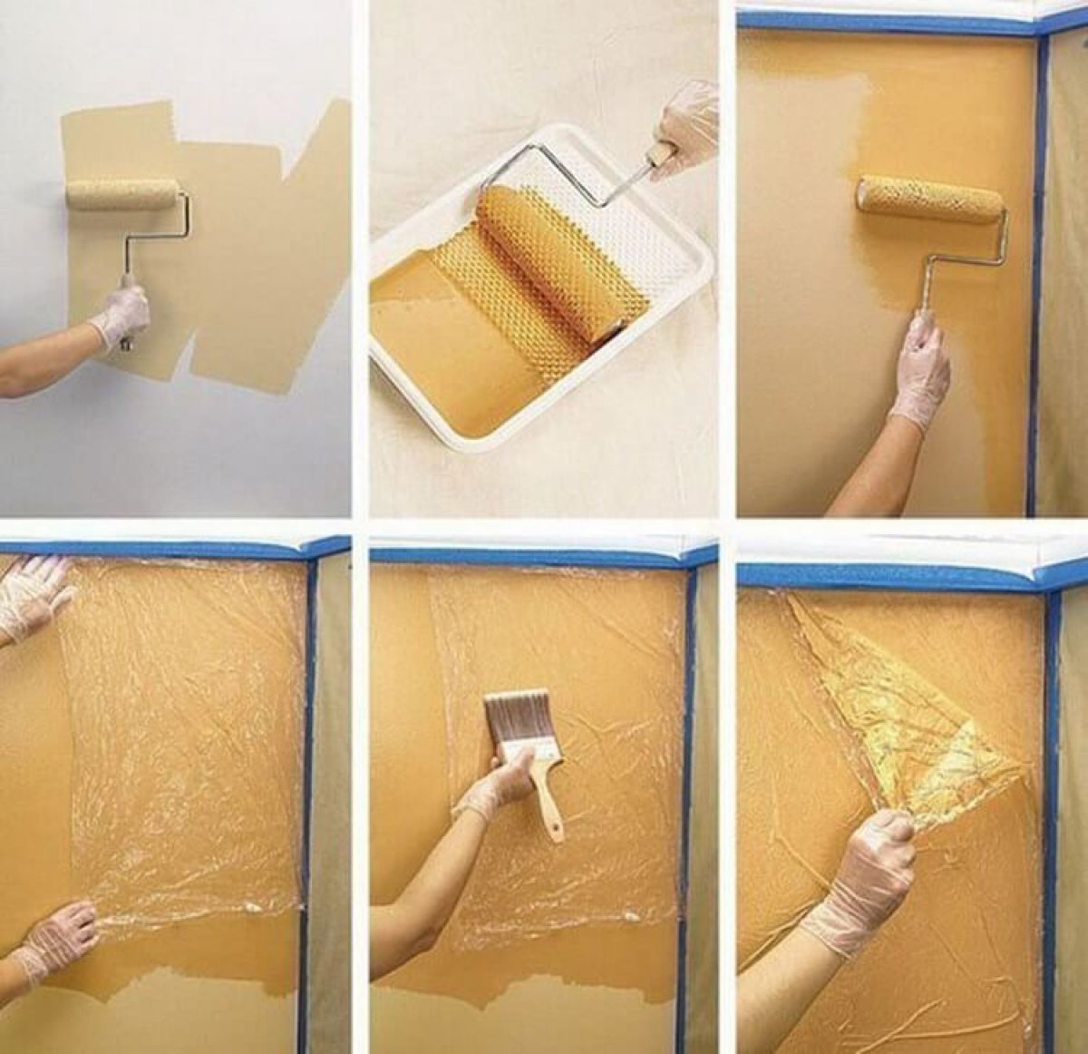 Креативные идеи покраски стен