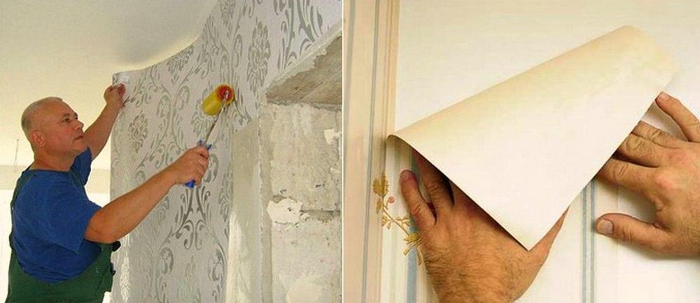 Как поклеить обои на покрашенные стены | ремонт-узел