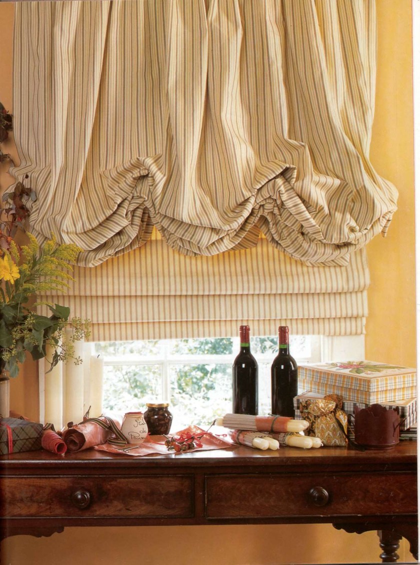 Австрийские шторы в интерьере кухни: элегантная пышность | okuhnevse.ru