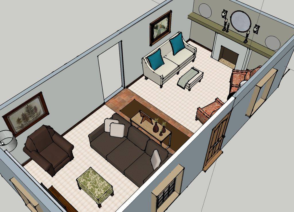 Как расставить мебель в гостиной - wikihow