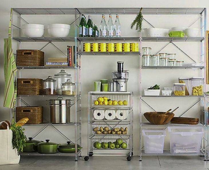 Системы хранения для кухни: 80 функциональных трендов, когда комфорт и дизайн неразделимы