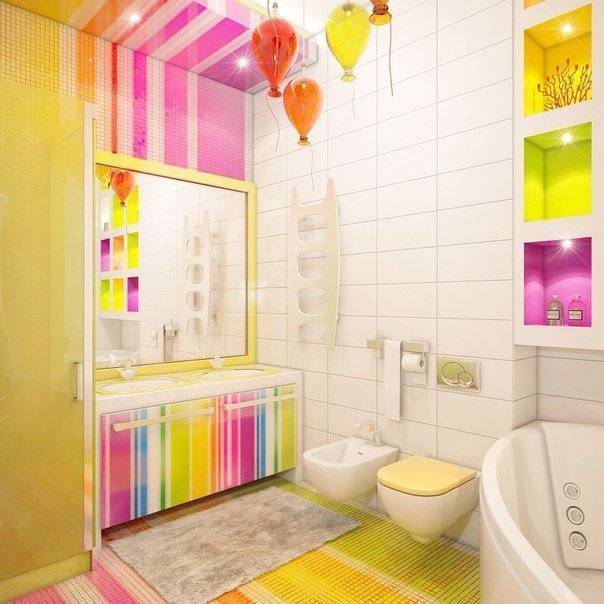 100 лучших идей: дизайн ванной комнаты с плиткой 2020 года на фото
