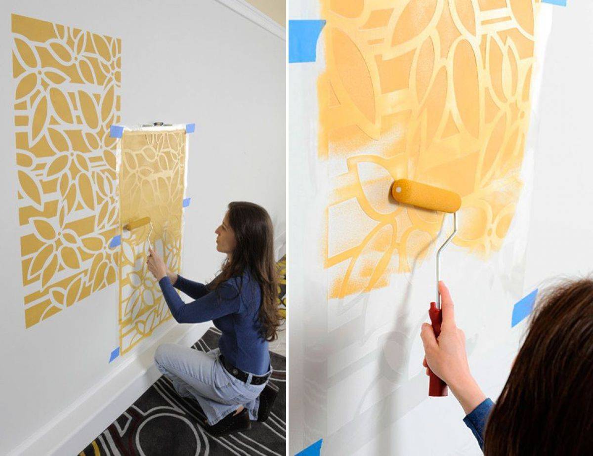 Как сделать рисунок на стенах своими руками? :: syl.ru
