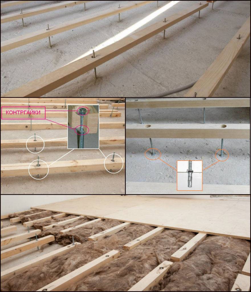 Выравнивание деревянного пола под фанеру — пошаговая технология выполнения работ