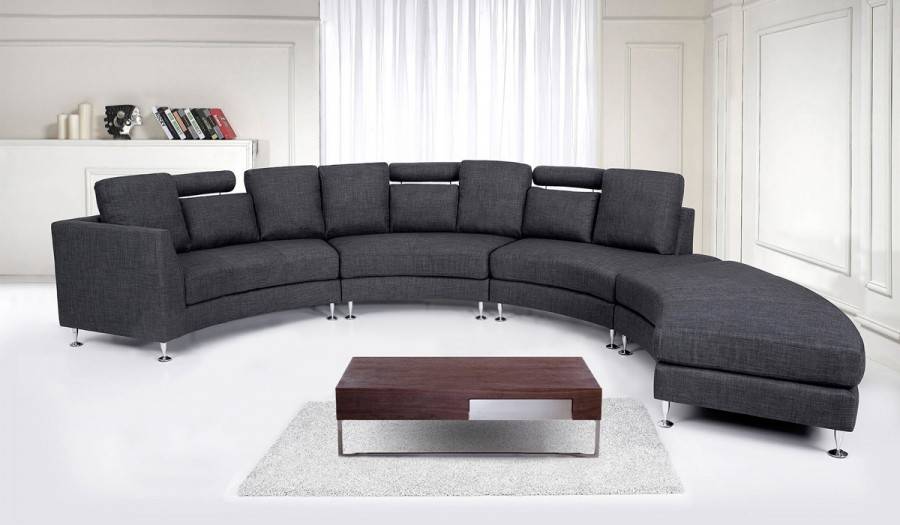 Модульные диваны для гостиной: нетривиальная мебель