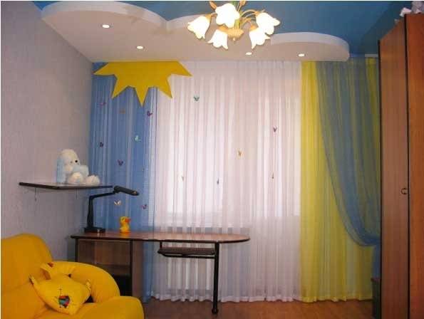 Шторы в детскую комнату — яркие украшения комнаты и эффективная защита от солнца (95 фото-идей)