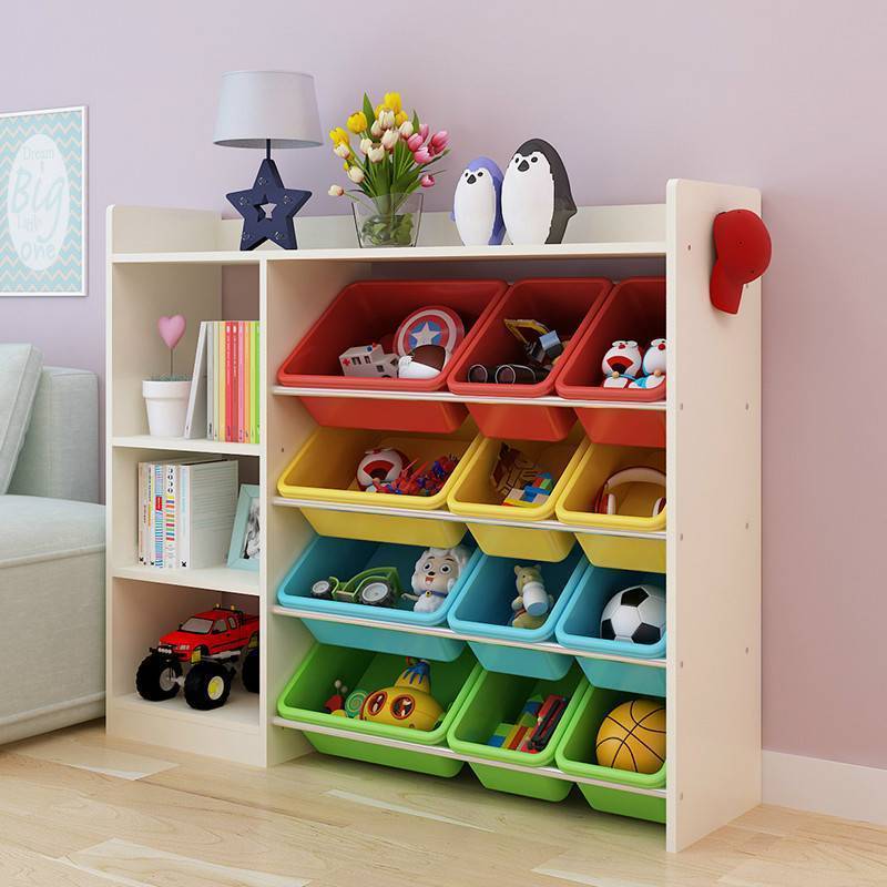 Стеллажи и ящики для хранения игрушек: 60 вместительных и удобных вариантов для вещей малыша
