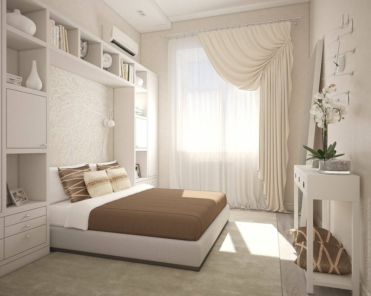 Спальня в белых тонах — лучшие идеи по сочетанию белых оттенков в интерьере спальни (200 фото)