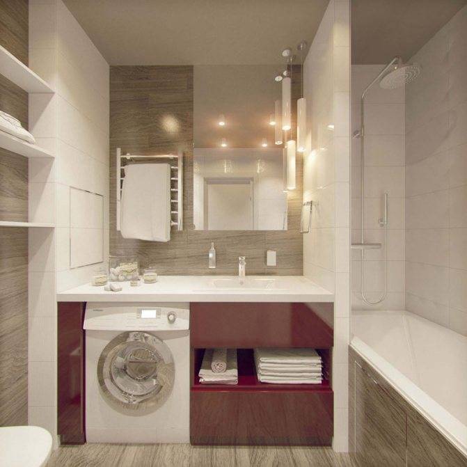 Дизайн ванной комнаты 3 кв. м.: выбор планировки, мебели, отделки
