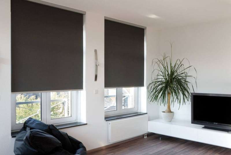 Рулонные шторы - фото лучших идей дизайна на пластиковые окна