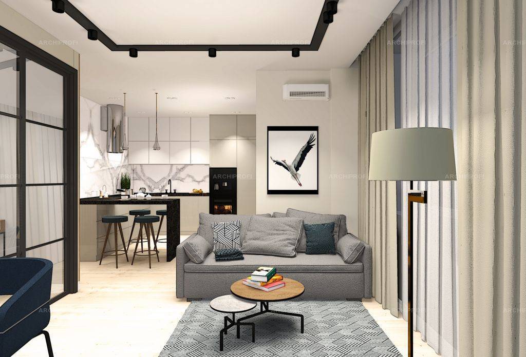 40+ Идей интерьера однокомнатной квартиры: как добиться комфортного минимализма