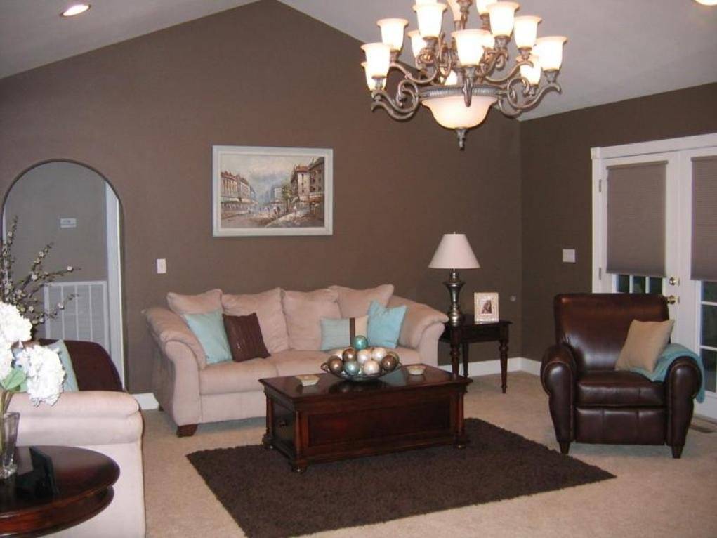 С каким цветом сочетается коричневый цвет в интерьере: комната в коричневых тонах и мебель - 42 фото