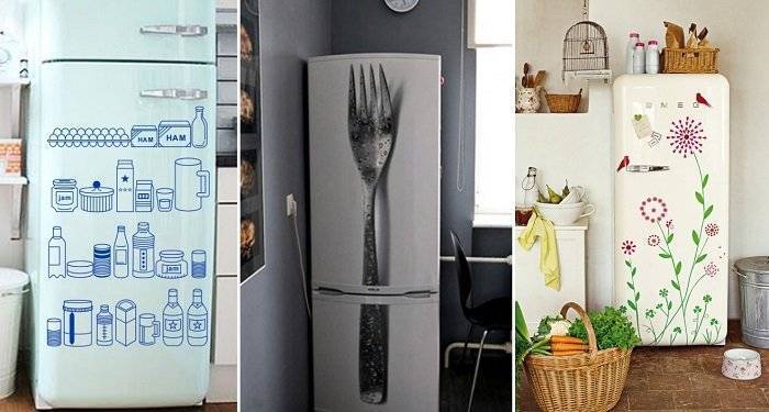 Все самое интересное о декоре холодильника