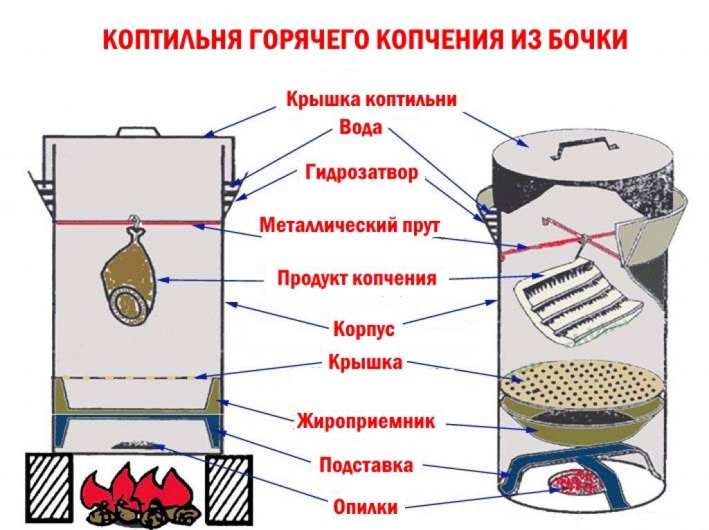 Холодного копчения коптильня своими руками чертежи и фото