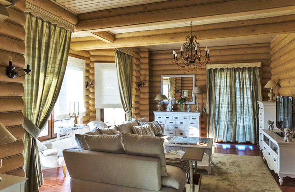 Красивые дома из оцилиндрованного бревна: 135 фото самых красивых проектов современности