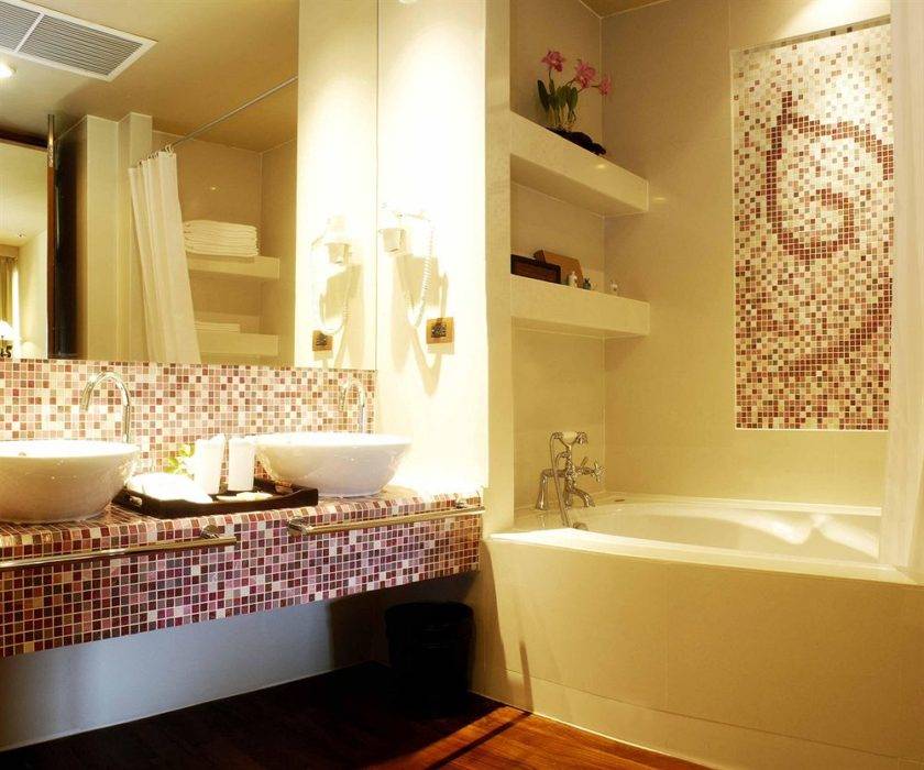 Мозаика в ванной: лучшие идеи оформления интерьера своими руками