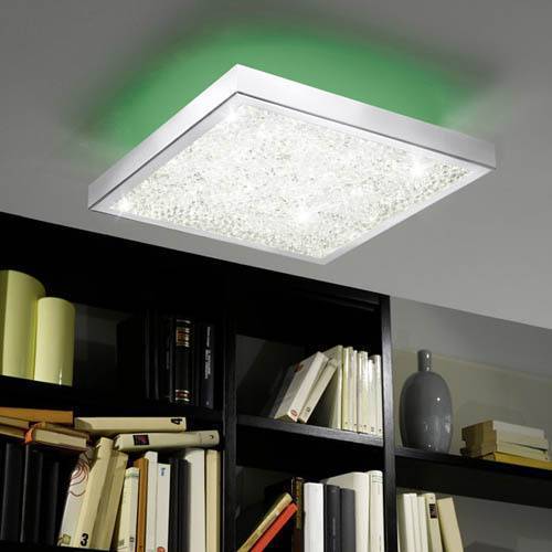 Светодиодные светильники потолочные для дома (47 фото): феерия света