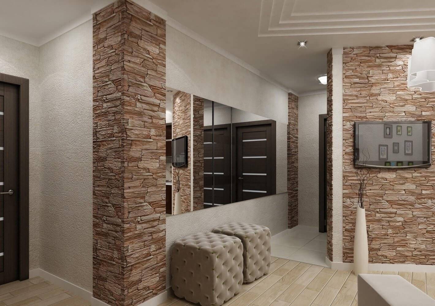 Декоративный камень в интерьере (85 фото) - красивые идеи дизайна для разных комнат