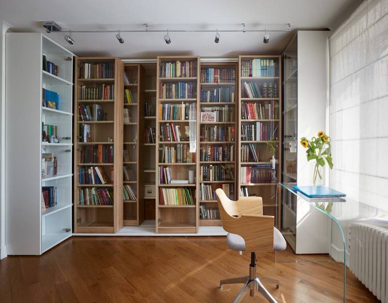 Интерьер домашней библиотеки +50 фото идей дизайна