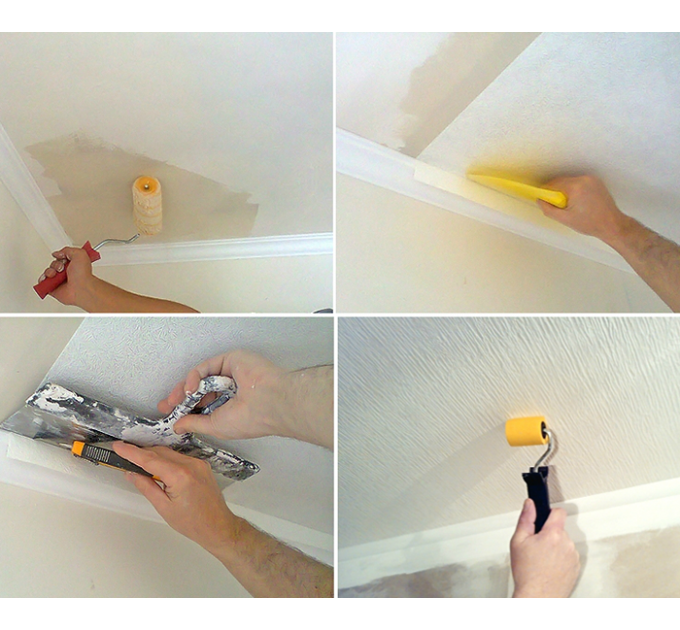 Как шпаклевать потолок из гипсокартона под покраску: видео и методы