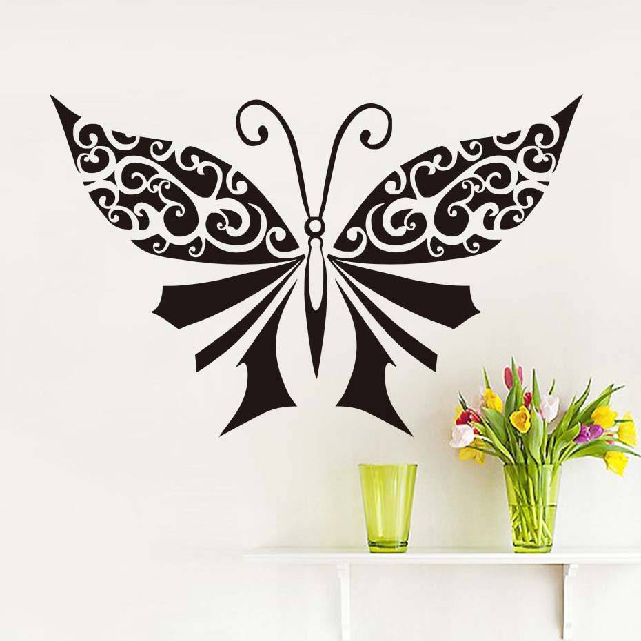 Бабочки на стену (45 фото) – идеи дизайна и 4 мастер-класса