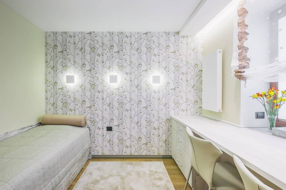 Обои для маленькой спальни: фото новинки, дизайн 2019 года