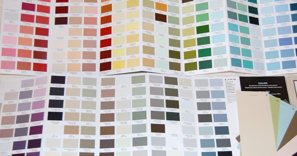 Палитра красок для стен: как выбрать сочетания