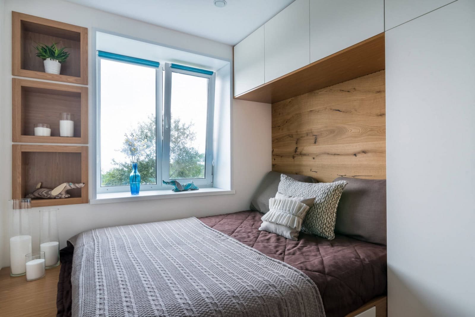 7 дизайнерских решений для маленькой спальни