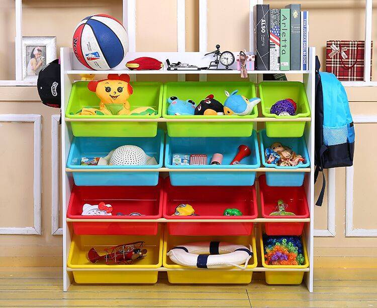 Стеллажи и ящики для хранения игрушек: 60 вместительных и удобных вариантов для вещей малыша