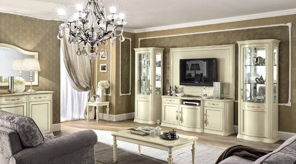 Итальянская мебель для гостиной в разных стилях, виды и модели, советы