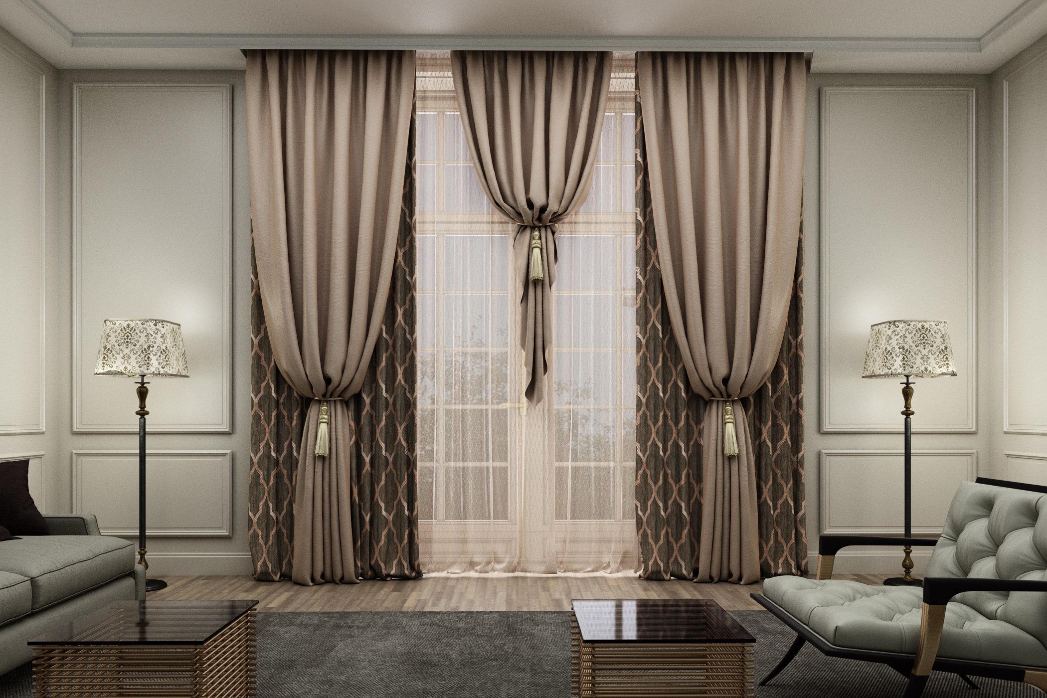 Шторы Dona Luxury Curtain