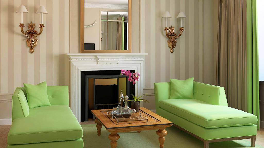 Зеленые обои: 200+ фото дизайна для вашего интерьера. какие обои подойдут для стен в спальне, кухне, гостиной?