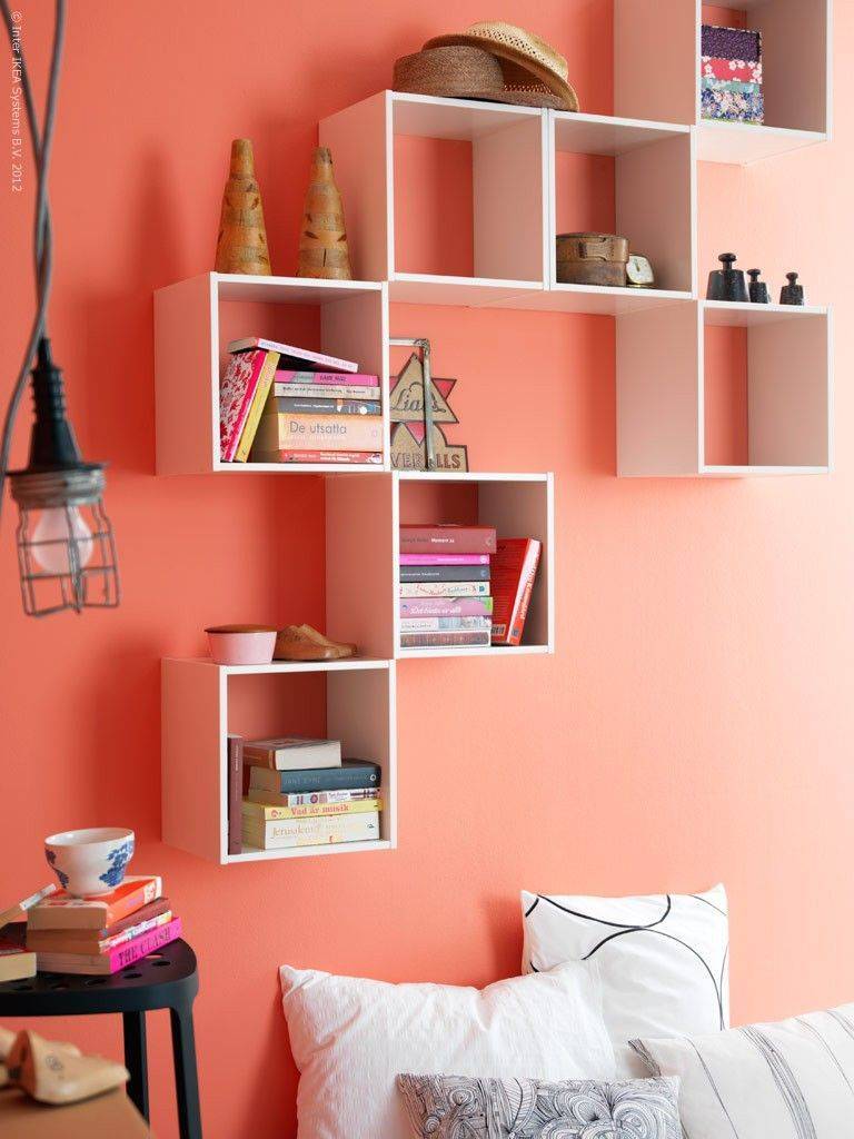 Сочетание персикового цвета в интерьере с другими цветами | remsovet.com