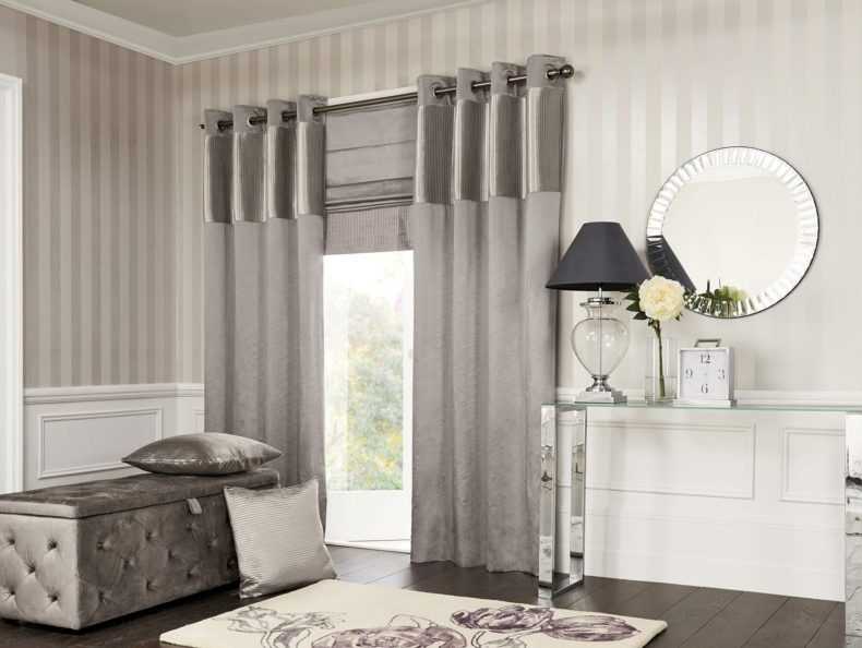 Изысканность и гармоничность домашнего интерьера : стильный и уютный дизайн с серыми обоями