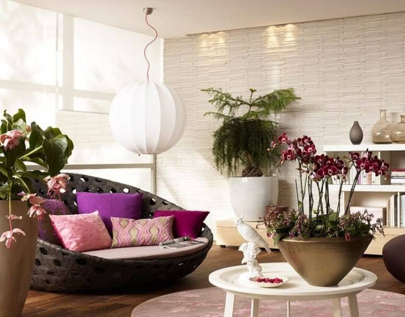 Сочетание цветов в интерьере кухни, таблица: как выбрать гарнитур, пол, потолок, стены и мебель - 19 фото