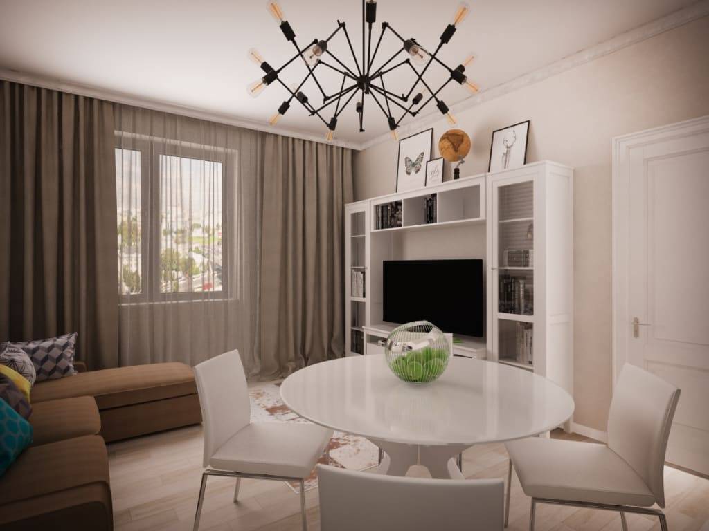 Дизайн трехкомнатной квартиры: фото интерьера и планировок, советы