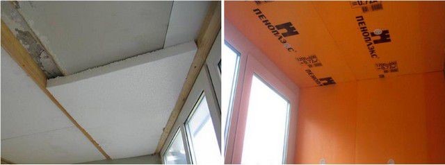 Утепление потолка на балконе - инструкция по применению различных материалов.
