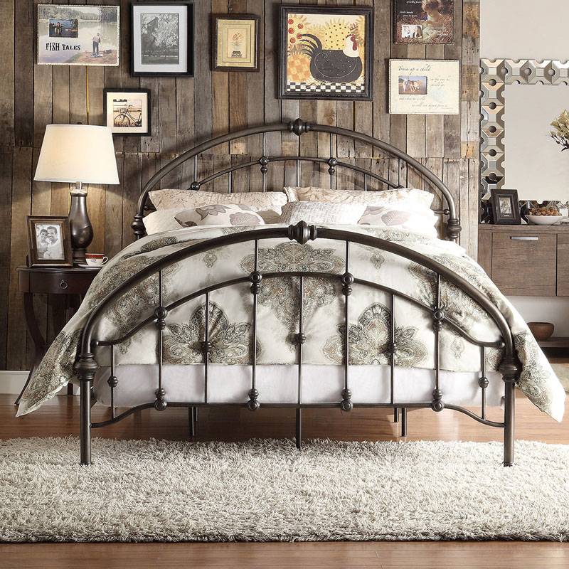 Кованые кровати в современном интерьере спальни + 75 фото примеров моделей - domwine