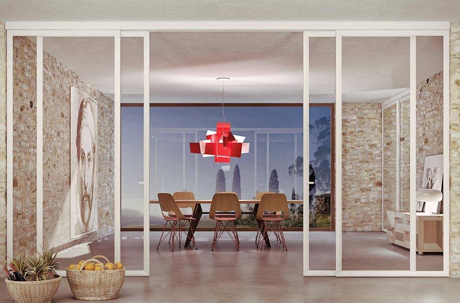 Межкомнатные перегородки из стекла — 80 дизайнерских вариантов зонирования квартиры