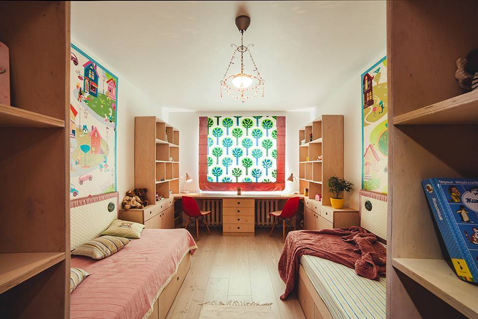 Дизайн интерьера детской комнаты для двух мальчишек - дизайн для дома