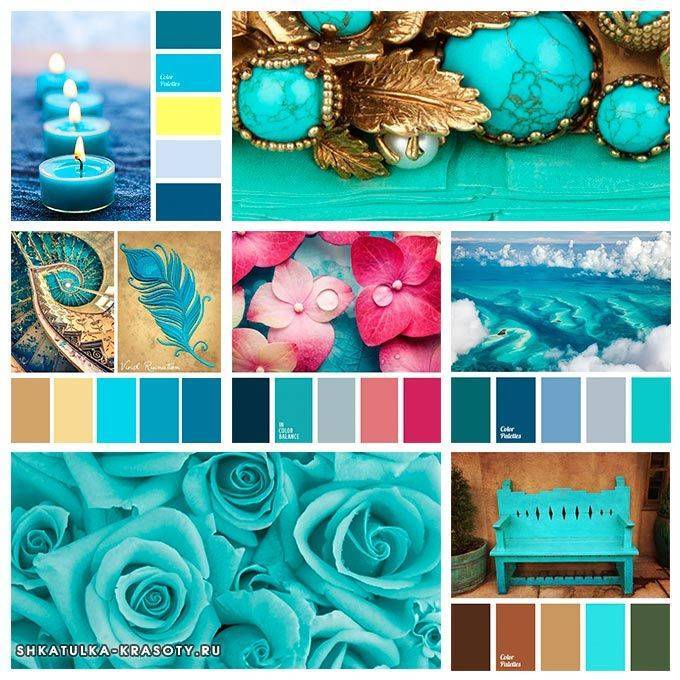 Стены бирюзового цвета — идеи дизайна, стильные сочетания и особенности оформления (130 фото)