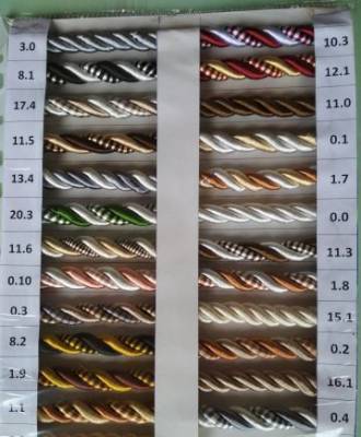 Декоративные шнуры для натяжных потолков: особенности выбора и применения