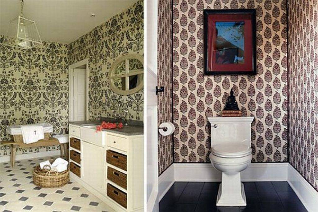 Обои для ванной комнаты (44 фото): опровергая стереотипы. влагостойкие обои для ванной комнаты – особенности выбора и нюансы декора водонепроницаемые обои для ванной