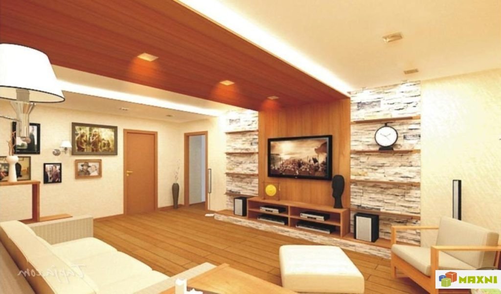 Выбор современного потолка в гостиной при планировании ремонта