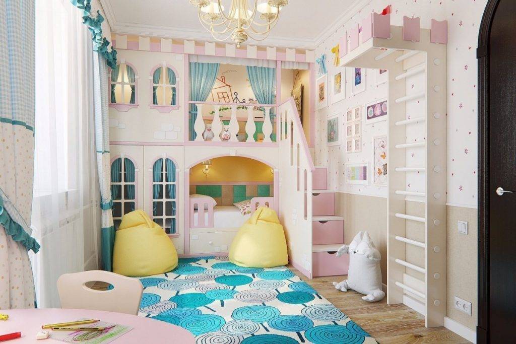 Создаем оригинальный дизайн детской комнаты для девочки