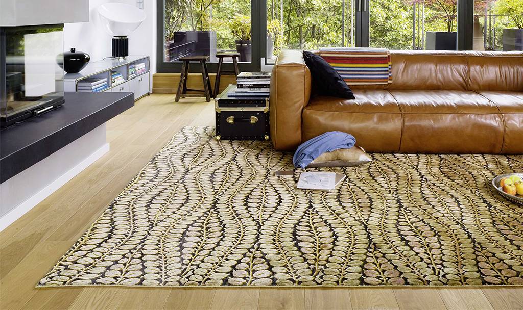 Ковер в гостиную на пол – фото красивых ковров в современном стиле
