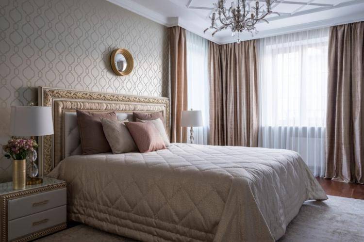 Спальня в классическом стиле — 95 фото дизайна, нюансы оформления и особенности выбора материалов для классики