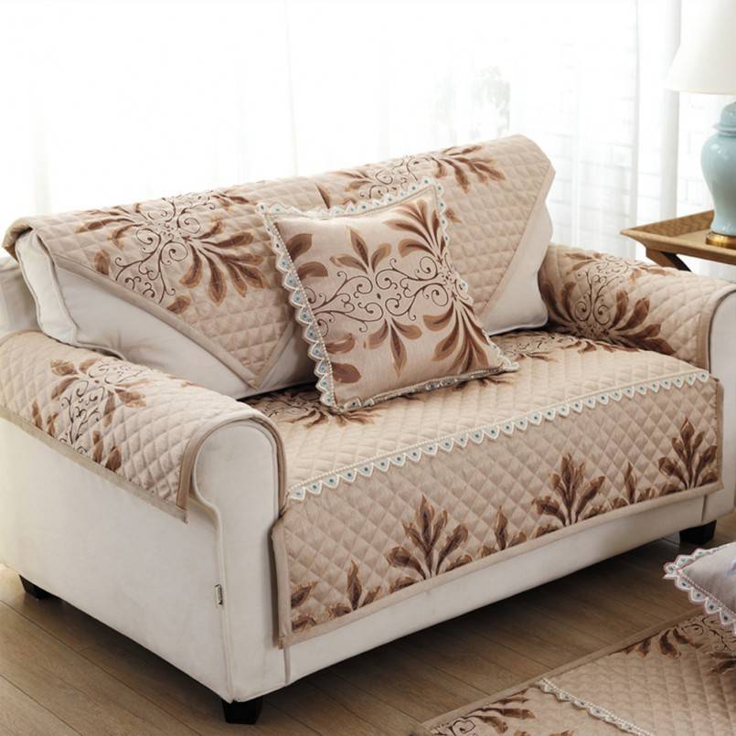 Чехлы на диван (36 фото): эстетично, практично и функционально