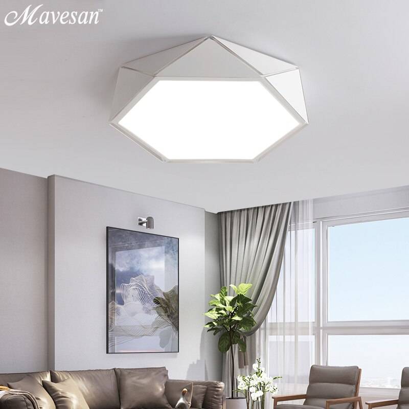 Светодиодные светильники потолочные для дома (47 фото): феерия света - «декор» » «дизайна интерьера»