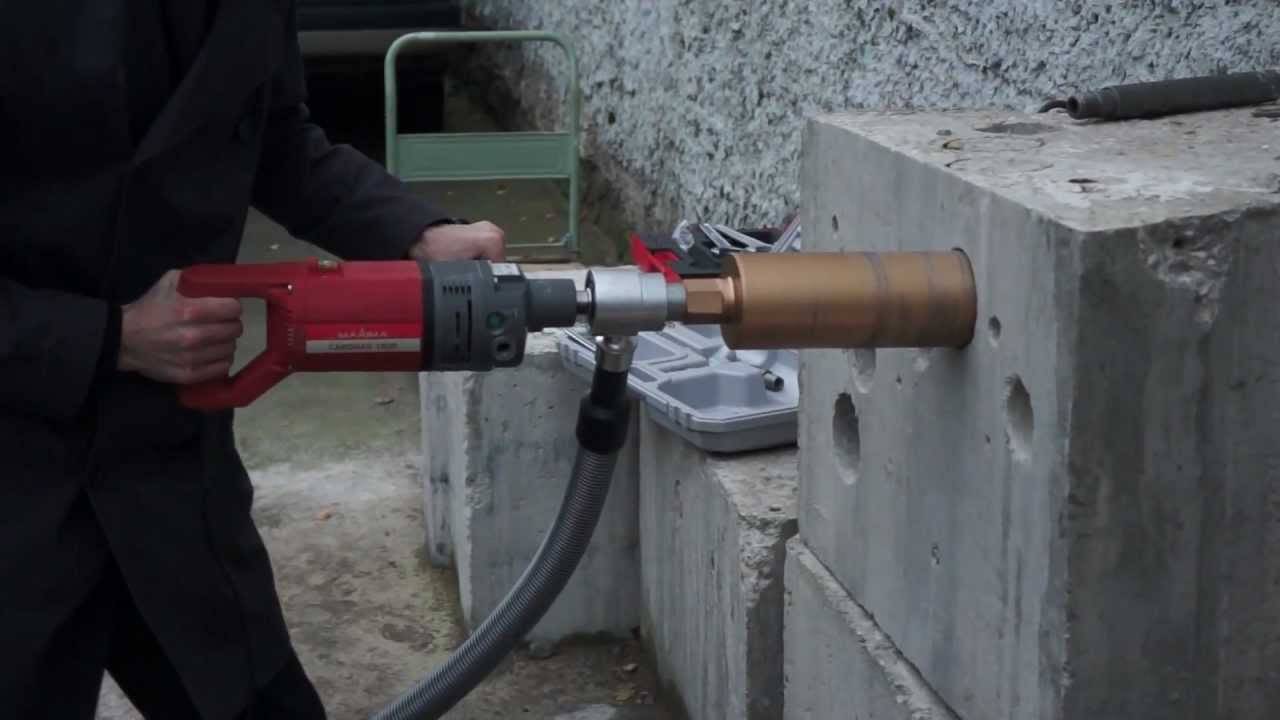 Бурим стены из бетона: инструмент, технология, безопасность | строй легко